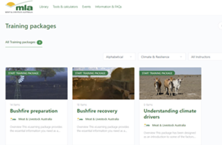 MLA’s online training